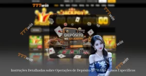 Instruções Detalhadas sobre Operações de Depósito 777WIN e Passos Específicos