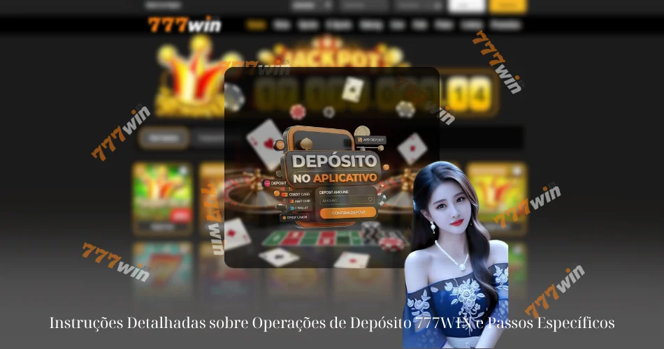 Instruções Detalhadas sobre Operações de Depósito 777WIN e Passos Específicos